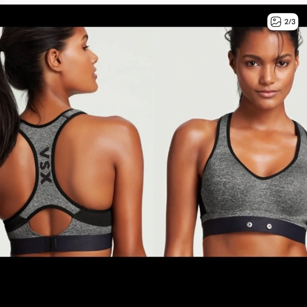 Victoria’s Secret Incredible Sports Bra Gray Marl